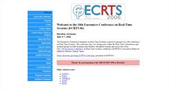 Desktop Screenshot of ecrts06.tudos.org